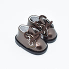 Leather Shoes for 15cm 20cm Plush Doll - 4 Colors | Stand-Friendly Design