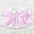Simple Maid Uniform Set for 20cm Plush Doll - 3-Piece with Apron - Detail View 10 - niannyyhouse