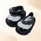 Lace Leather Shoes for 20cm Plush Doll - 5 Colors