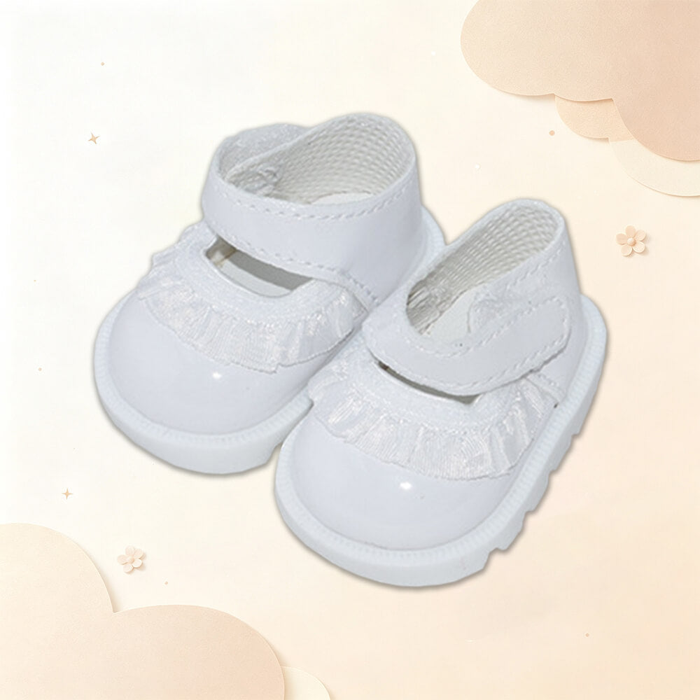 Lace Leather Shoes for 20cm Plush Doll - 5 Colors