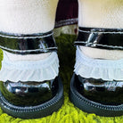 Lace Leather Shoes for 20cm Plush Doll - 5 Colors