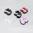 Lace Leather Shoes for 20cm Plush Doll - 5 Colors