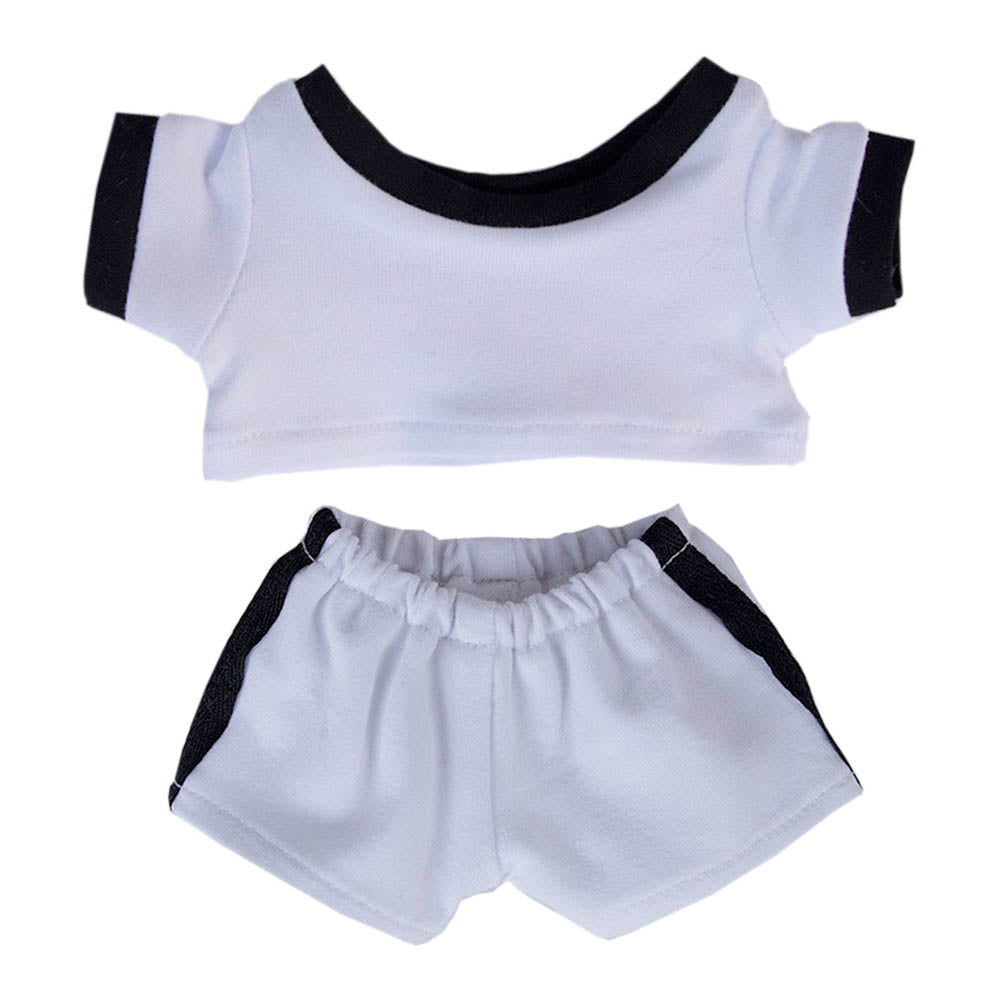 Niannyyhouse Plüschpuppen-Kleidung 3-teilig – Mantel, T-Shirt & Hose Für 10-15 Cm Stofftiere