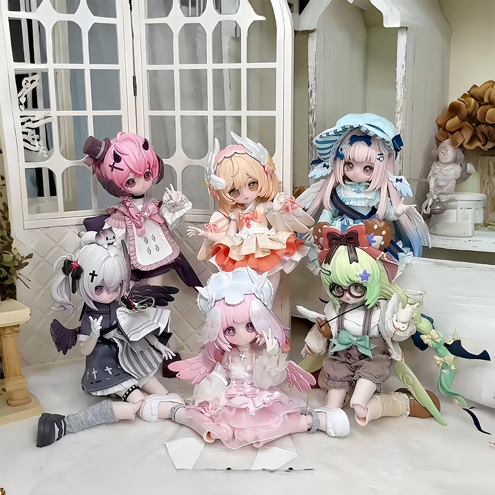 niannyyhouse 1/8 BJD Blind Box Light and Shadow Series Action Figure, 