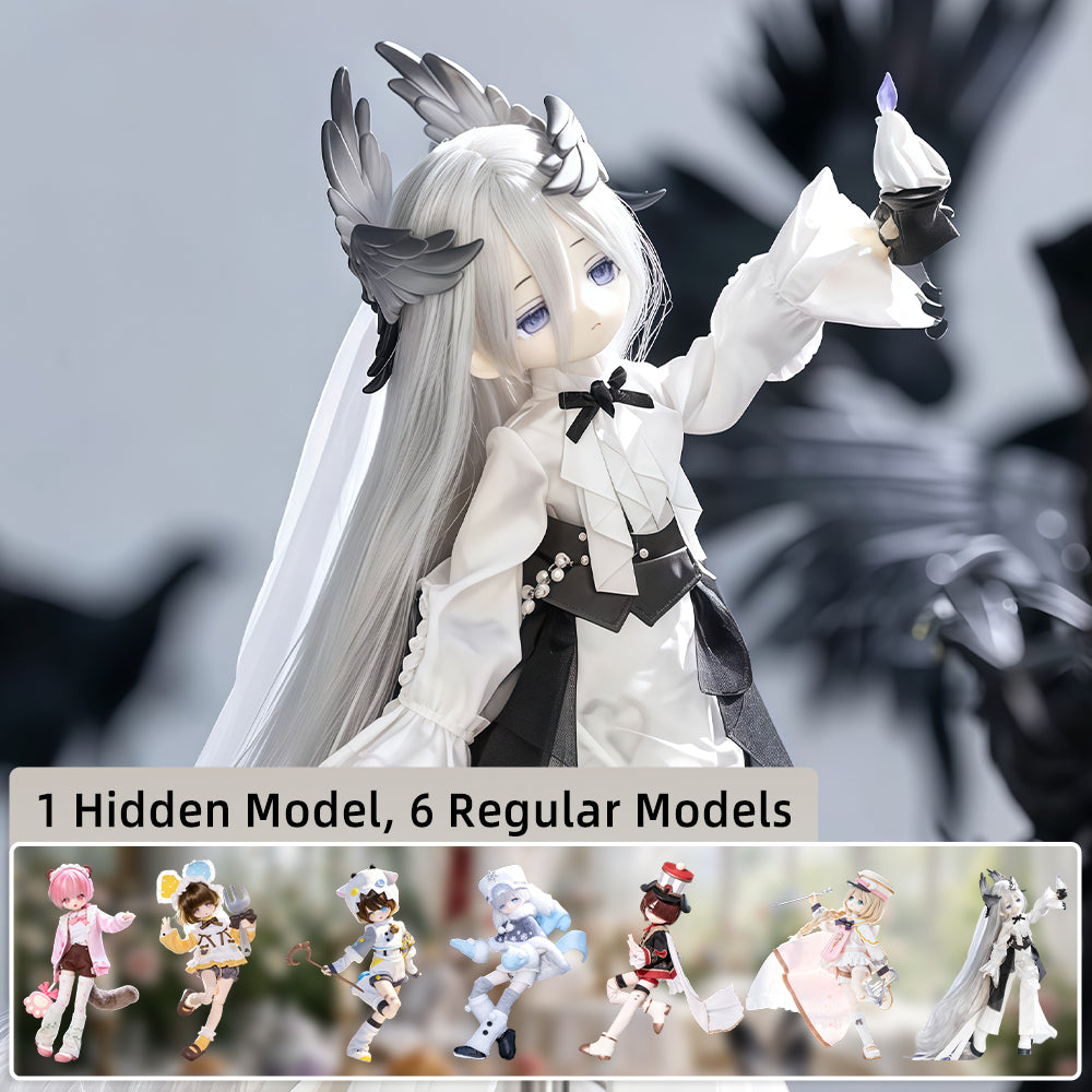 niannyyhouse 1/6 BJD Blind Box Moonlight MOFU Series Action Figure wit