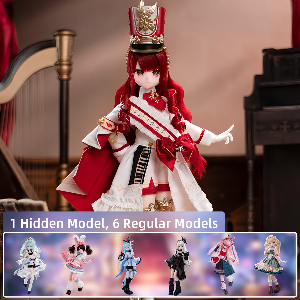 Fluffy Movement 1/6 BJD Blind Box 7.9in Doll Figures | niannyyhouse