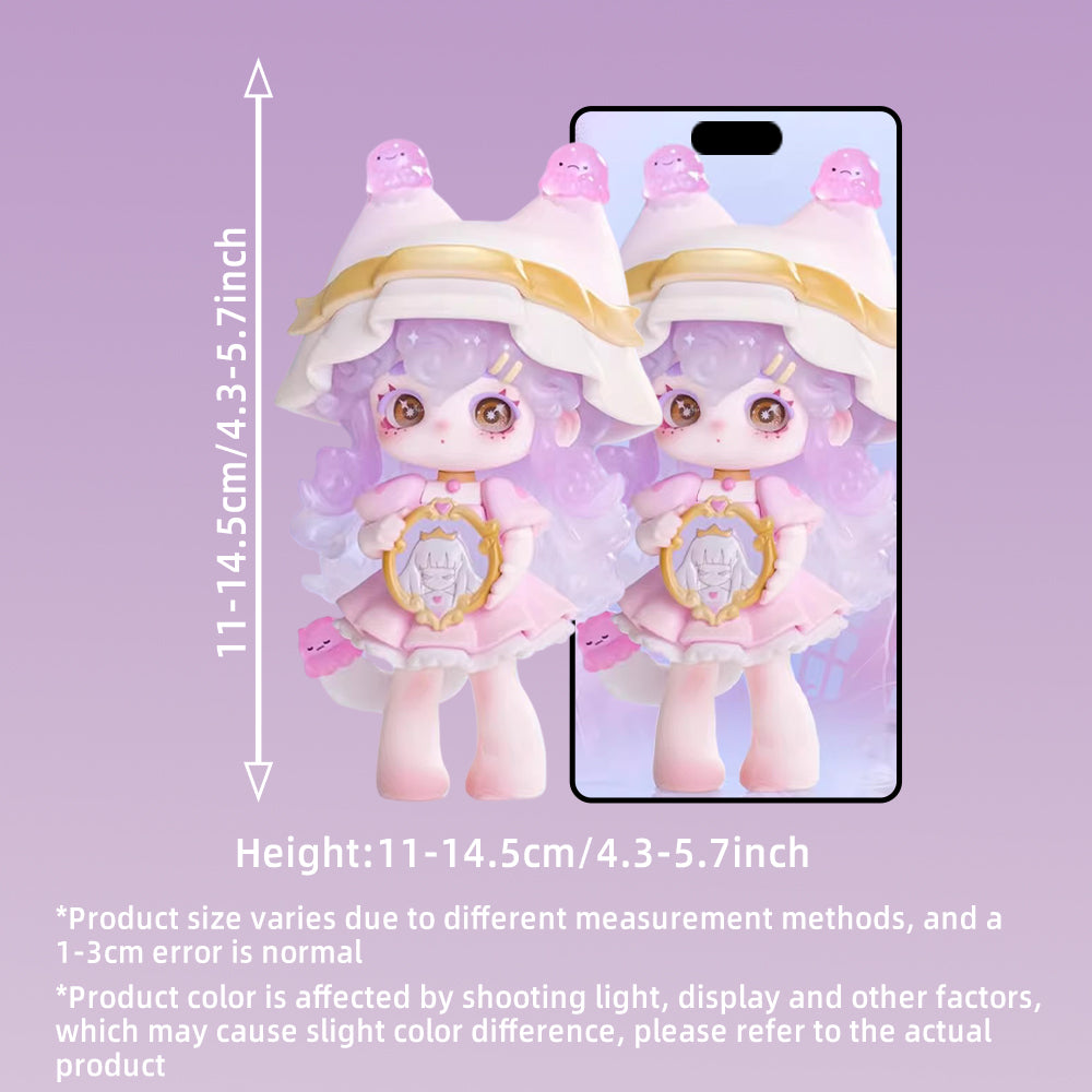 niannyyhouse Blind Box Figure, PVC Collectable Dolls, Magic Mirror Par