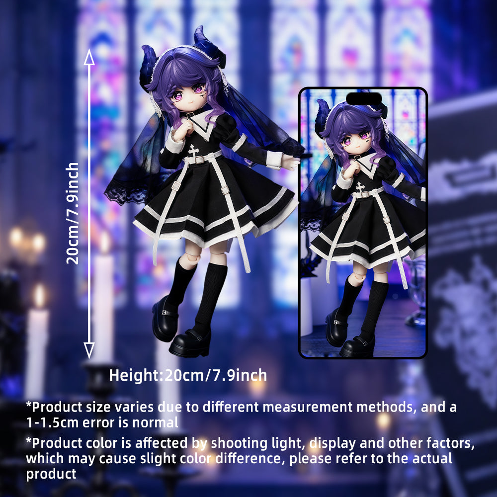 niannyyhouse 1/8 BJD Blind Box Derailment Protocol Series, with Clothe