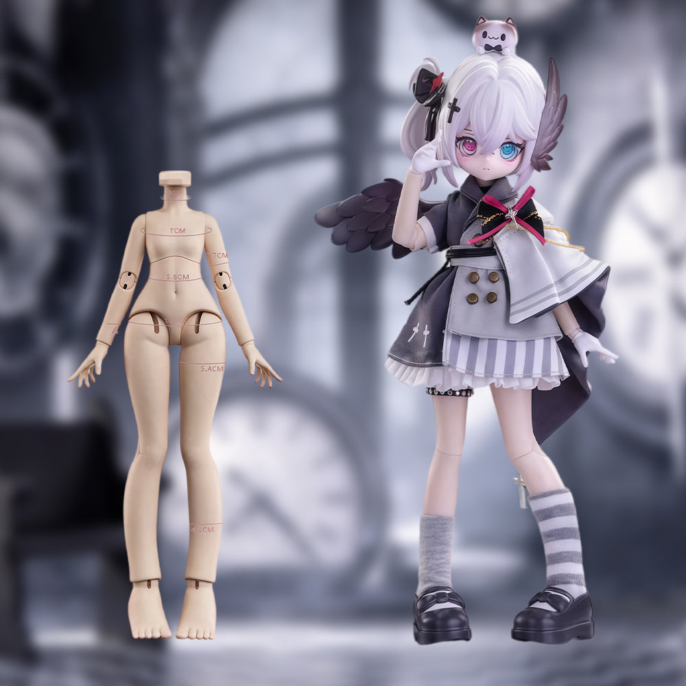 niannyyhouse 1/8 BJD Blind Box Light and Shadow Series Action Figure, 