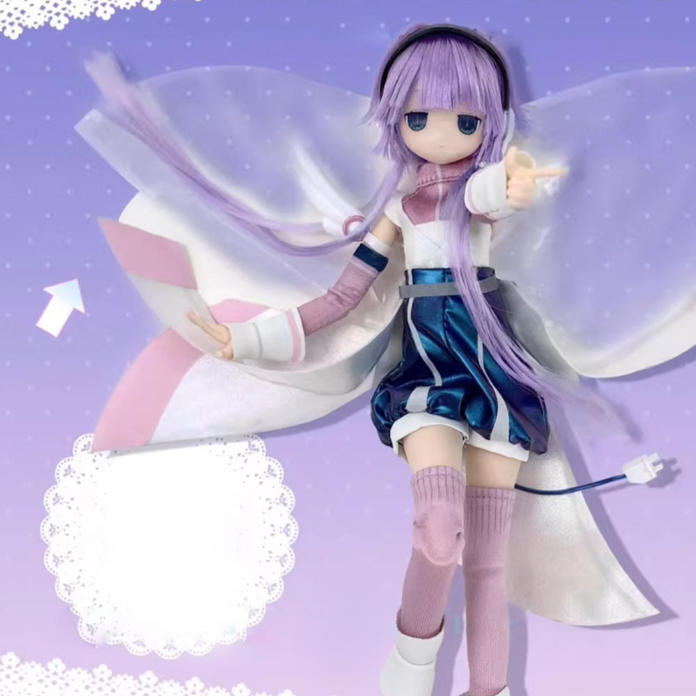 BJD Blind Box Figurines, Ball Jointed Doll with Clot