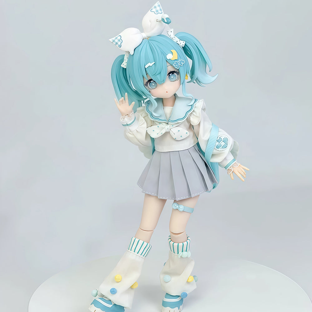 niannyyhouse 1/8 BJD Blind Box Polaris Series Action Figure, with Clot