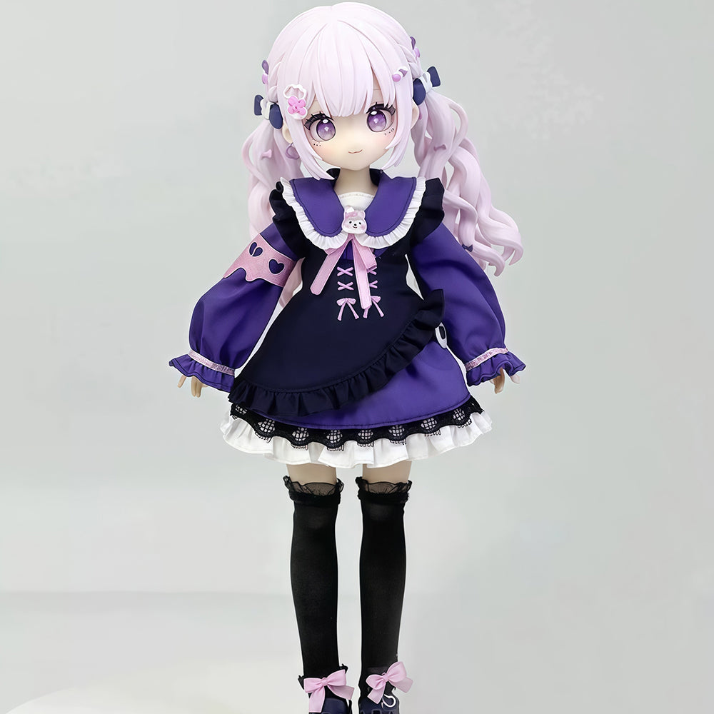 niannyyhouse 1/8 BJD Blind Box Polaris Series Action Figure, with Clot