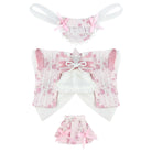 niannyyhouse OB22 OB24 Doll Pink Yukata Kimono Outfit 4-Piece Set - Detail Showcase 2 | niannyyhouse