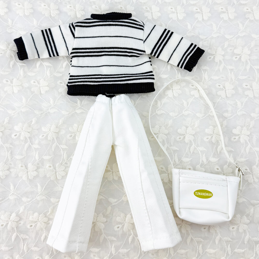 1/12 1/8 1/6 BJD Sweater Pants Backpack: 3-Piece Outfit – niannyyhouse