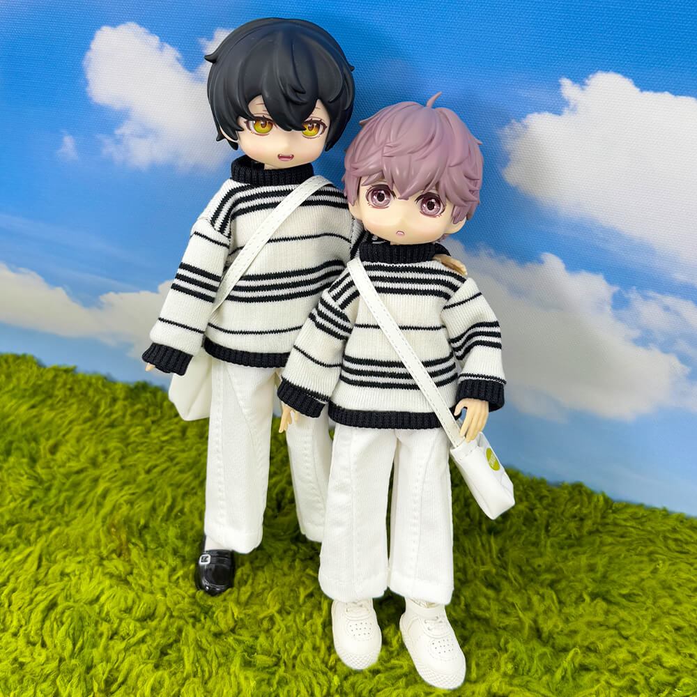 1/12 1/8 1/6 BJD Sweater Pants Backpack: 3-Piece Outfit – niannyyhouse