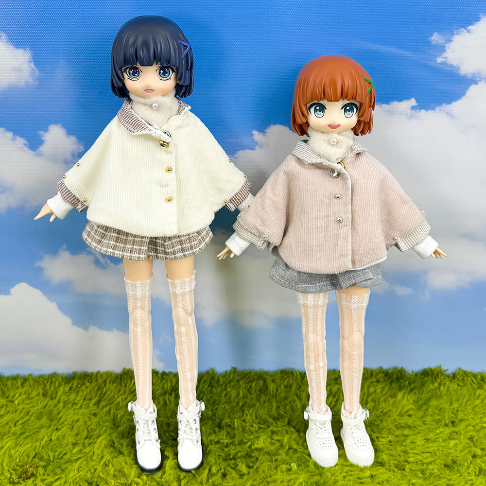 OB22 OB24 Doll Elegant Lady Jacket, Skirt & Socks 6-Piece Set | niannyyhouse