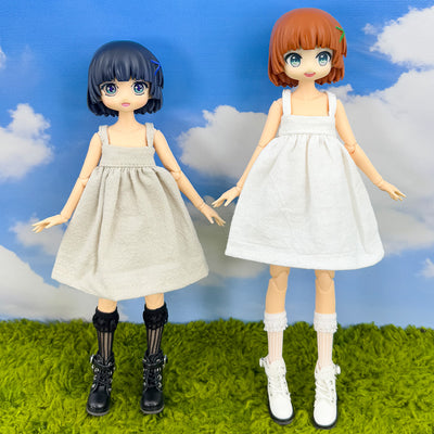 Suspender Dress & Lace Socks Set for OB24 OB22 Doll – 2 Piece
