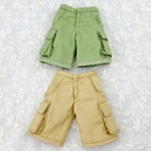 niannyyhouse 1/6 BJD Doll Cargo Shorts Casual Pocket Pants - Detail Showcase Angle 10 | niannyyhouse
