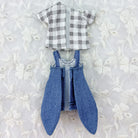 niannyyhouse Large 1/12 BJD Doll Fantasy Elf Suit Outfit Set (4.7in-5.5in) - Detail Showcase 11 | niannyyhouse