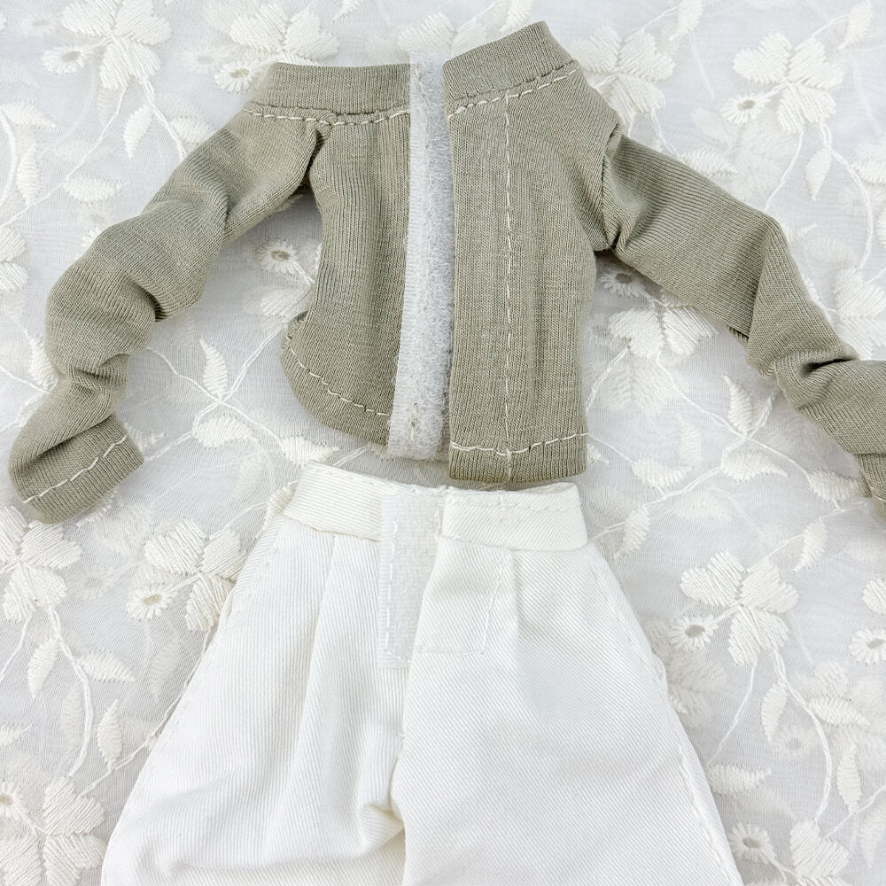 OB22 OB24 Doll Raglan T-Shirt & Curved-Leg Pants 2-Piece Set | niannyyhouse