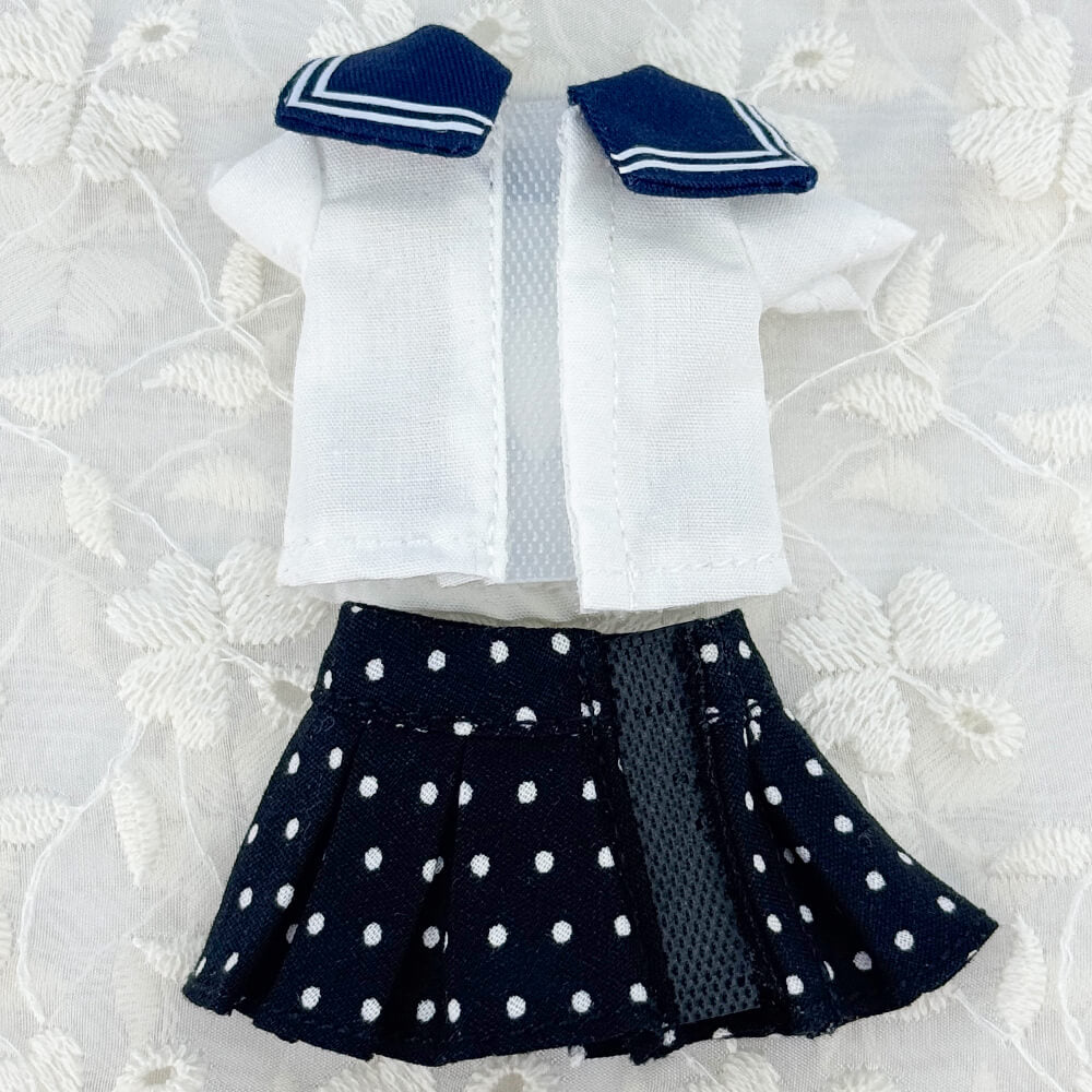 niannyyhouse Large 1/12 BJD Doll Academy Uniform 4-Piece Set (4.7in-5.5in) - Detail Showcase 10 | niannyyhouse