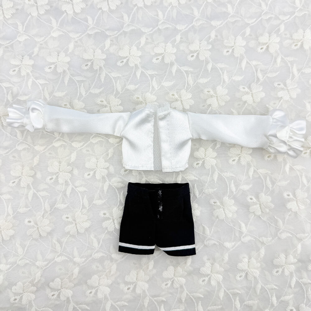 niannyyhouse OB22 OB24 Doll Formal Evening Suit Outfit Set - Detail Showcase 11 | niannyyhouse