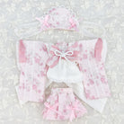 niannyyhouse OB22 OB24 Doll Pink Yukata Kimono Outfit 4-Piece Set - Packaging & Scale Reference | niannyyhouse