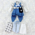 niannyyhouse Large 1/12 BJD Doll Fantasy Elf Suit Outfit Set (4.7in-5.5in) - Packaging & Scale Reference | niannyyhouse