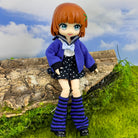 niannyyhouse Large 1/12 BJD Doll Academy Uniform 4-Piece Set (4.7in-5.5in) - Detail Showcase 5 | niannyyhouse