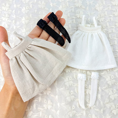 Suspender Dress & Lace Socks Set for OB24 OB22 Doll – 2 Piece - view 2