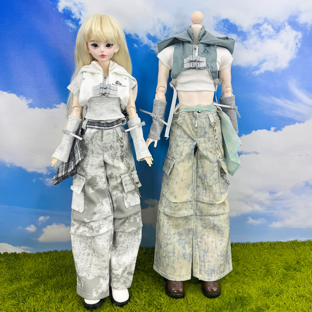 niannyyhouse 1/4 BJD Doll Mist Forbidden Zone Trendy Outfit Set - Detail Showcase 6 | niannyyhouse