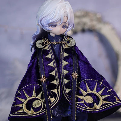 niannyyhouse Doll Clothes Magic Set for 1/8 & Large 1/12 BJD, Action Figure Accessory, Dress Up Set, Includes Cape, Robe, Pants, and Belt - view 2