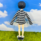 niannyyhouse OB22 OB24 Doll Striped T-Shirt & Denim Shorts Casual Outfit Set - Detail Showcase 5 | niannyyhouse