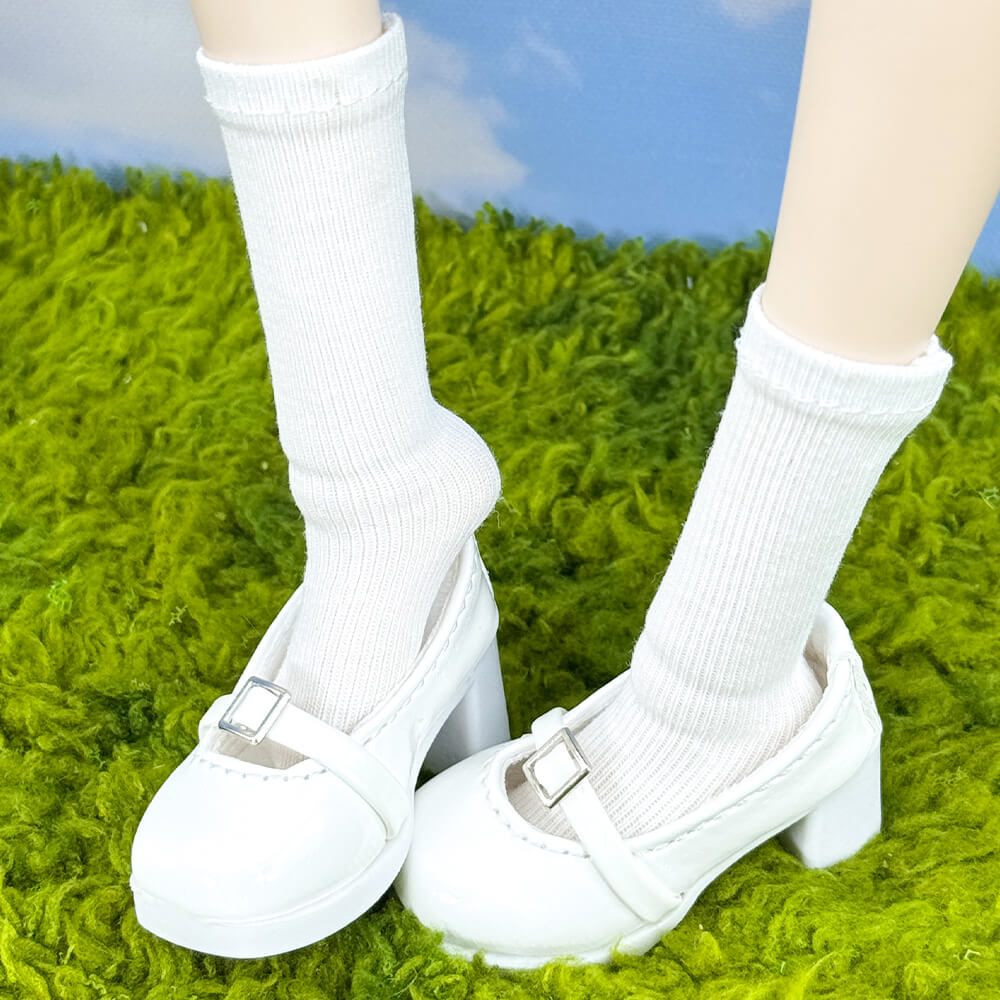 niannyyhouse 1/4 BJD Single Buckle High Heel Doll Shoes (5.6cm Sole) - Main Product View | niannyyhouse