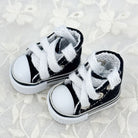 niannyyhouse OB22 OB24 1/8 BJD Doll Canvas Shoes 2-Pair Set (3.7cm Sole) - Detail Showcase 12 | niannyyhouse
