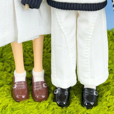 OB22 OB24 1/8 BJD Uniform Shoes: Standing Doll Loafers – niannyyhouse