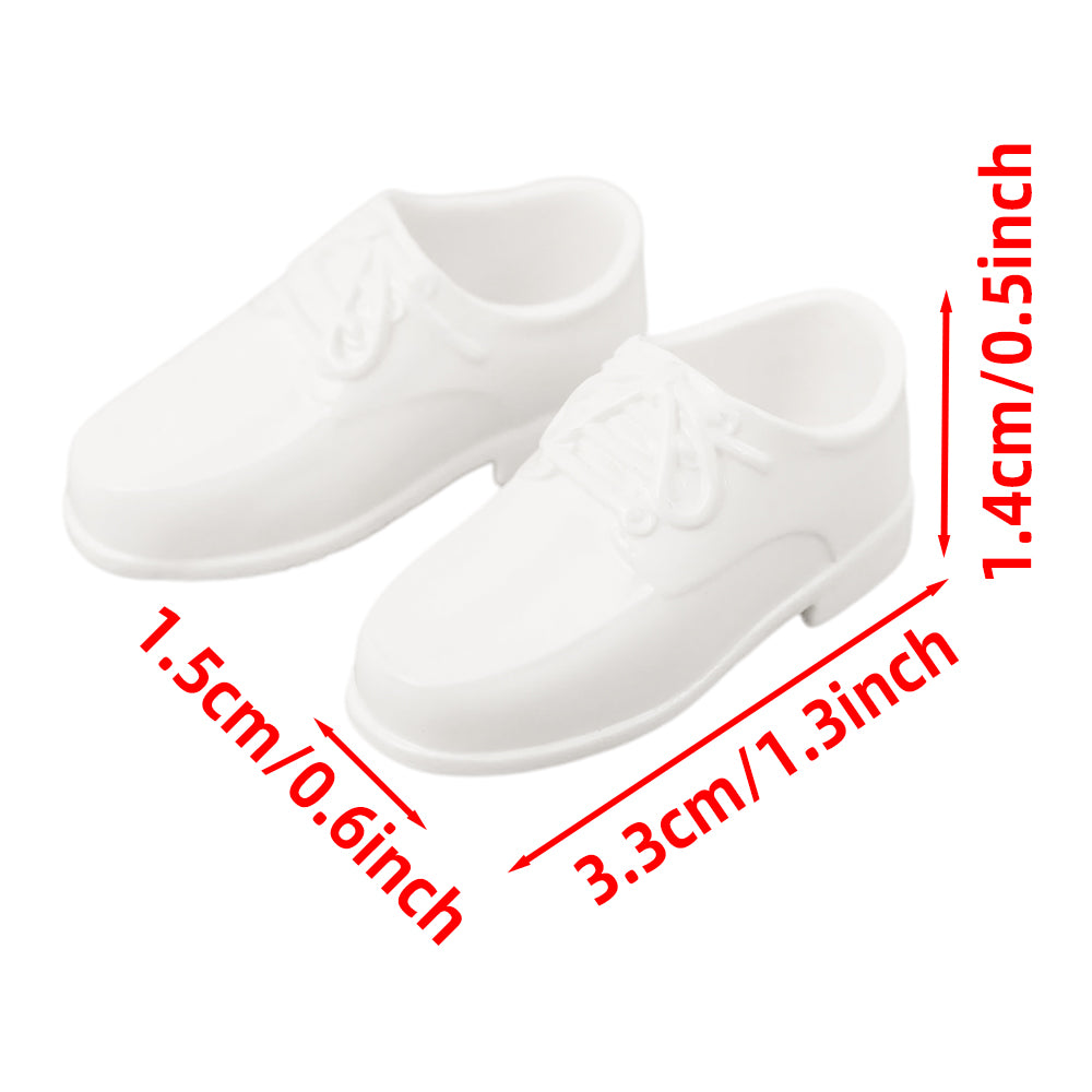 OB22 OB24 1/8 BJD Doll Shoes: Standing Oxford Dress Shoes – niannyyhouse
