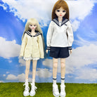 niannyyhouse 1/3 BJD Doll Canvas Sneakers High-Top Shoes (7.4cm Sole) - Detail Showcase 3 | niannyyhouse