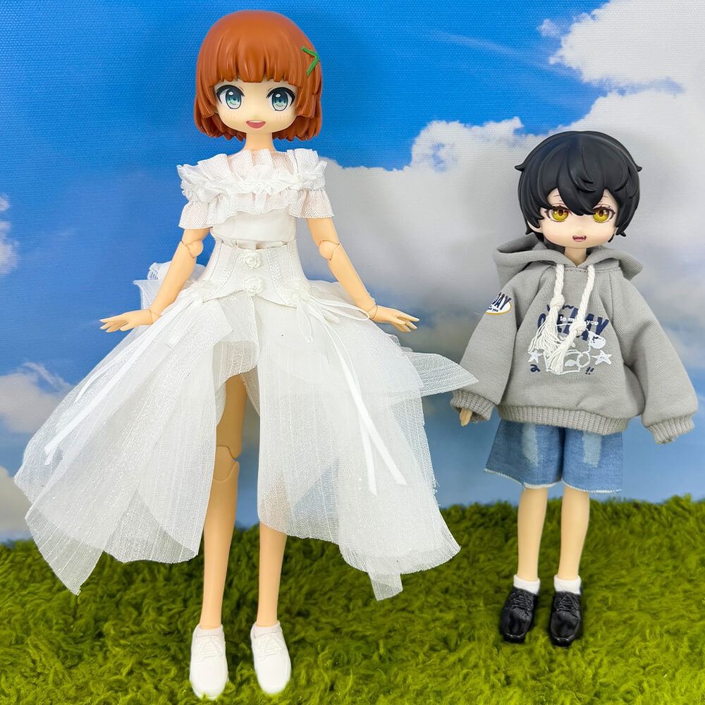OB22 OB24 1/8 BJD Doll Shoes: Standing Oxford Dress Shoes – niannyyhouse