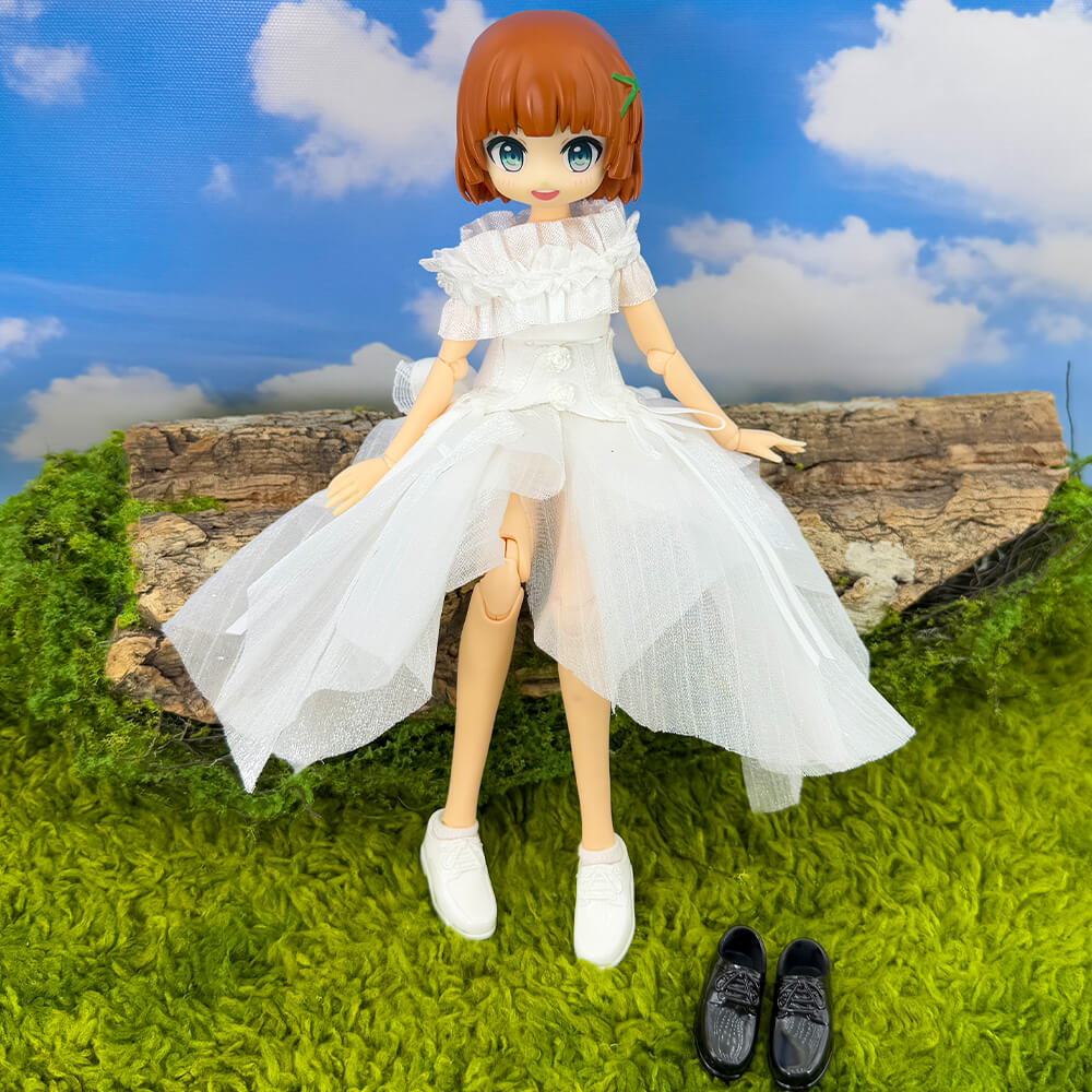 OB22 OB24 1/8 BJD Doll Shoes: Standing Oxford Dress Shoes – niannyyhouse