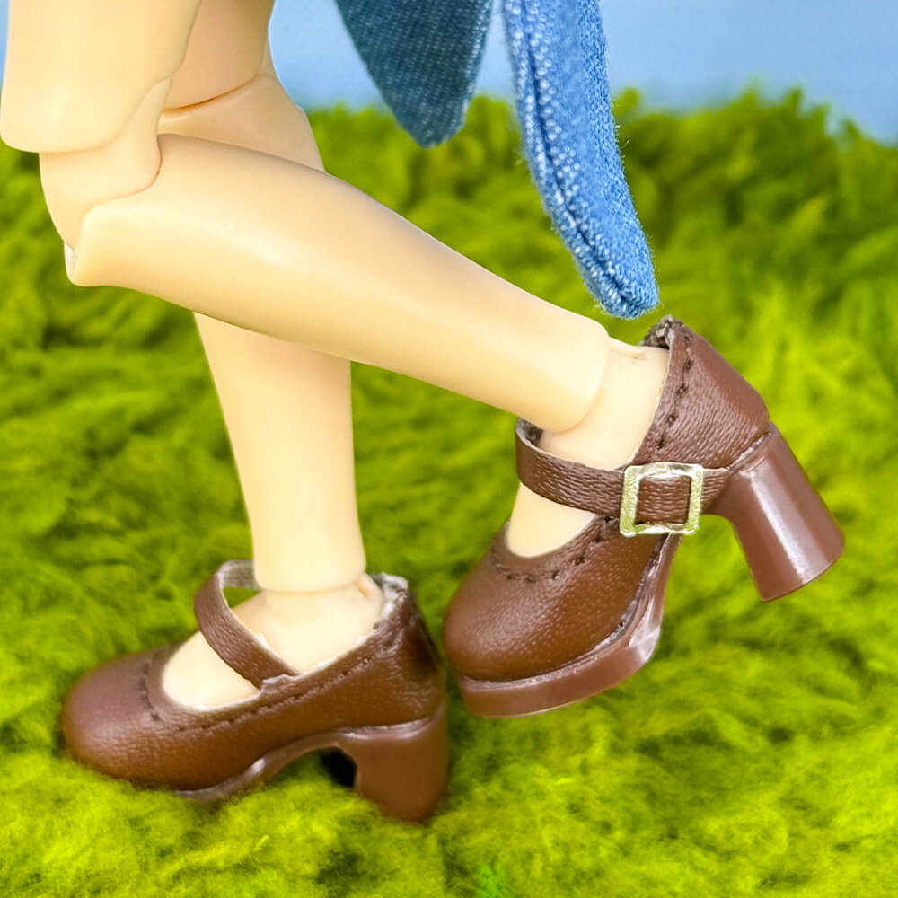 niannyyhouse Large 1/12 BJD Single-Strap High Heel Shoes (2.6cm Sole) - Detail Showcase 8 | niannyyhouse