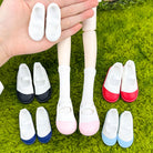 niannyyhouse 1/6 1/4 BJD Doll School Uniform Shoes (5.2cm & 6.8cm Soles) - Detail Showcase 8 | niannyyhouse