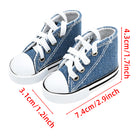 niannyyhouse 1/3 BJD Doll Canvas Sneakers High-Top Shoes (7.4cm Sole) - Detail Showcase 4 | niannyyhouse