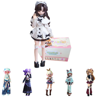 niannyyhouse 1/6 BJD Blind Box Cyclone Radio Wave Series | Collectible Ornaments, Articulated Mini Figure, Complete Clothes Set, Dress-Up - view 2
