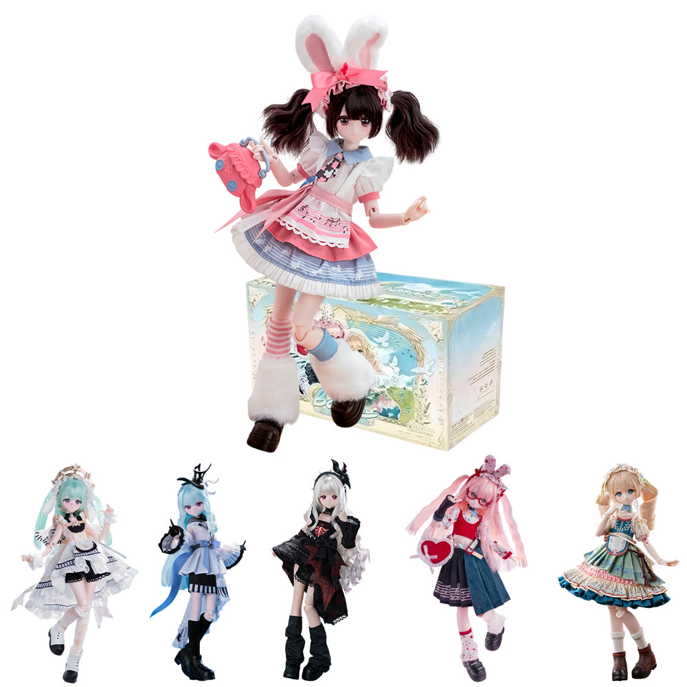 Fluffy Movement 1/6 BJD Blind Box 7.9in Doll Figures | niannyyhouse