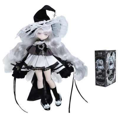 niannyyhouse 1/8 Scale BJD Doll Unspoken Collection Series | Single Box, Collectible Ornaments, Hair Transplant Ball Jointed Doll with Clothes, Dress-Up, Articulated Mini Figure