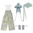 niannyyhouse 1/4 BJD Doll Mist Forbidden Zone Trendy Outfit Set - Detail Showcase 2 | niannyyhouse