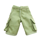 niannyyhouse 1/6 BJD Doll Cargo Shorts Casual Pocket Pants - Detail Showcase Angle 12 | niannyyhouse