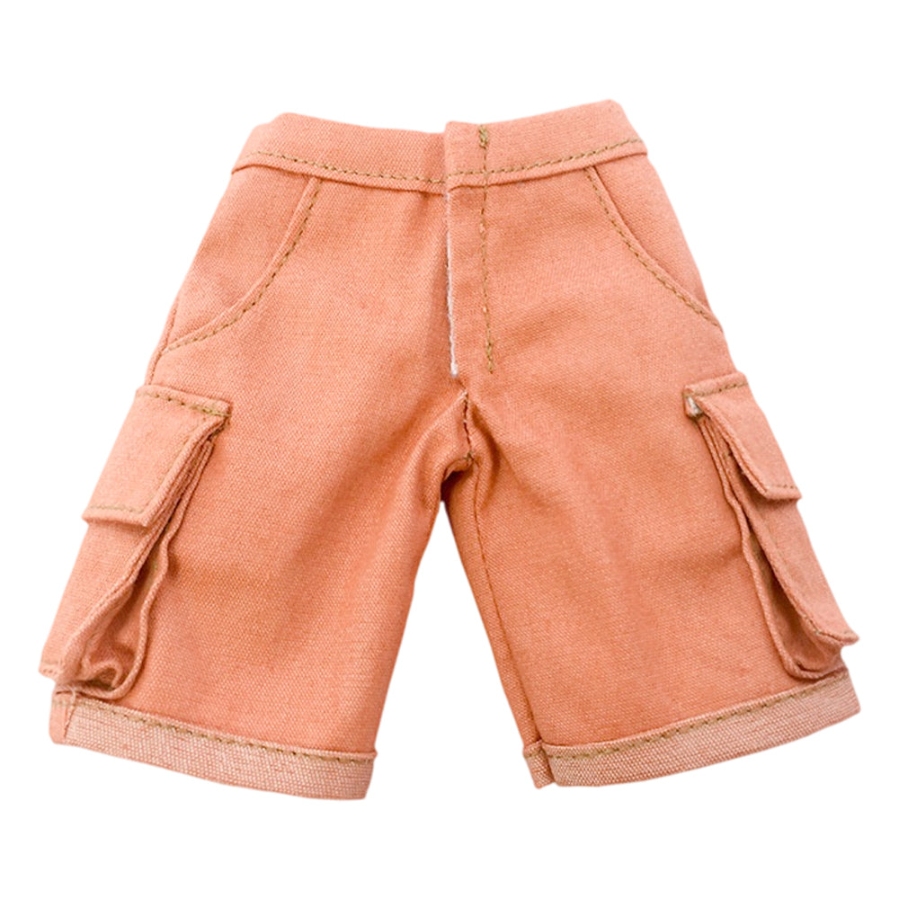 niannyyhouse 1/6 BJD Doll Cargo Shorts Casual Pocket Pants - Detail Showcase Angle 13 | niannyyhouse