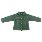 niannyyhouse 1/6 BJD Doll Denim Jacket Casual Streetwear Coat - Detail Showcase Angle 2 | niannyyhouse
